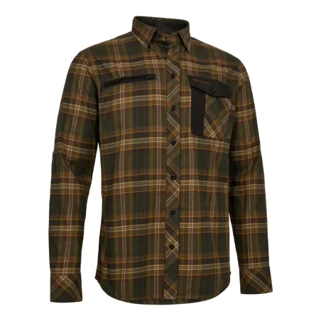 Chemise carreaux vert Bennett pour éleveurs