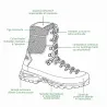 Bottes de chasse Diotto Himalaya WindTex marron/orange