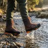 Bottes de chasse Diotto Taiga marron et orange