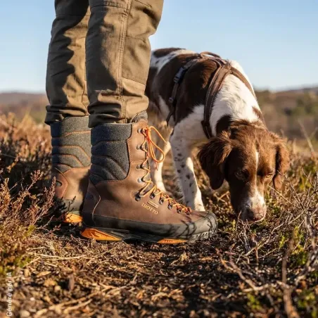 Bottes de chasse Diotto Taiga marron et orange