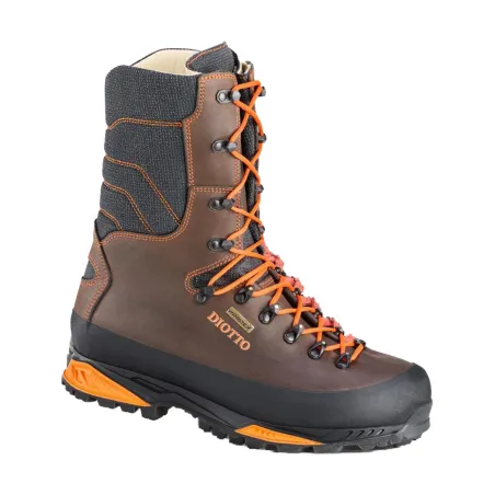 Bottes de chasse Diotto Taiga marron et orange