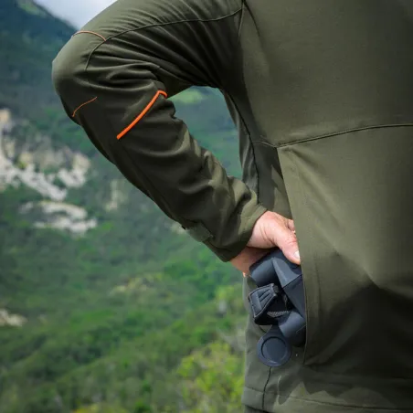 Veste Deerhunter Chamois verte extensible et résistante
