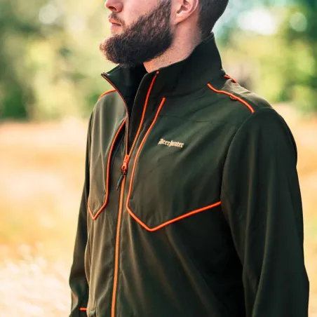 Veste Deerhunter Chamois verte extensible et résistante