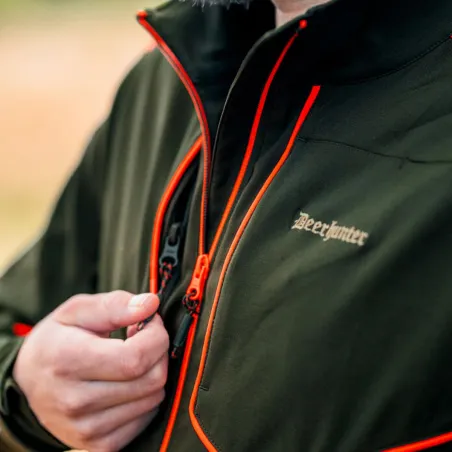 Veste Deerhunter Chamois verte extensible et résistante