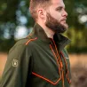 Veste Deerhunter Chamois verte extensible et résistante