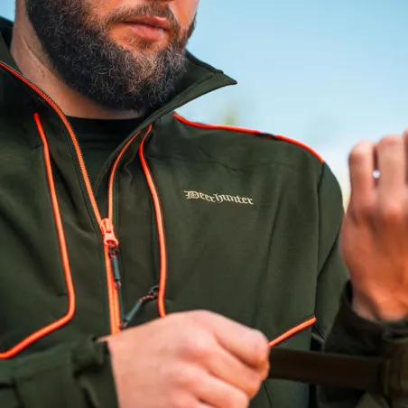 Veste Deerhunter Chamois verte extensible et résistante