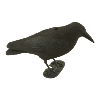 Appelant corbeau réaliste 40x13x18 cm - Chasse aux nuisibles