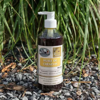 Huile de chènevis bio - Stimule reproduction palmipèdes 500ml