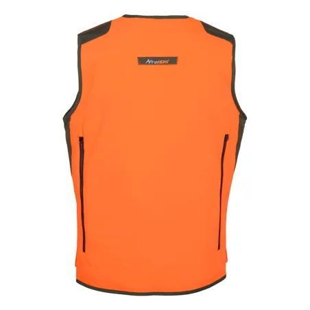 Gilet chasse Prohunt Springer orange/kaki confort