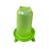 Abreuvoir 8L sur pied vert pour volailles - Pratique et stable