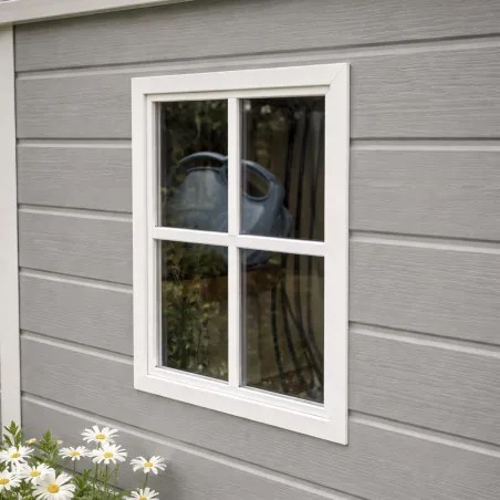 Abri Lys plastique 230 cm - 2 portes - 6,88 m² rangement