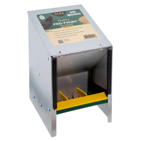 Mangeoire ProFeeder 2,5 kg galva anti-gaspi volailles