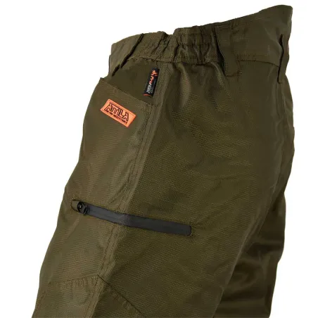 Pantalon Attila kaki renforcé et imperméable | Ducatillon