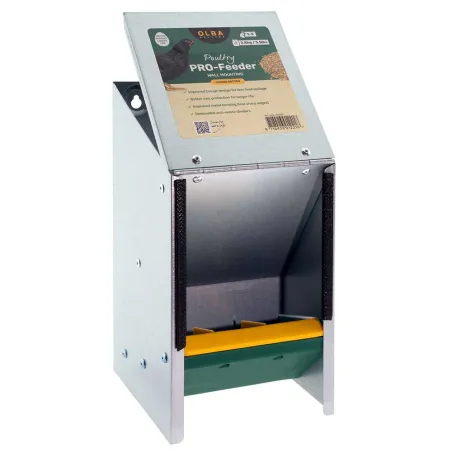 Mangeoire ProFeeder 2,5 kg galva anti-gaspi volailles