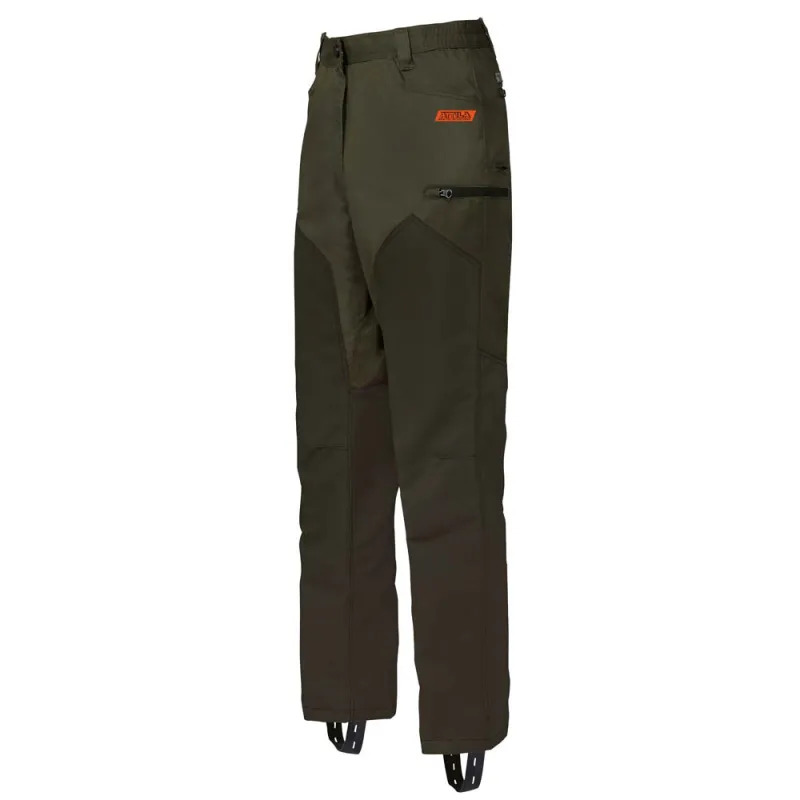 Pantalon Attila kaki renforcé et imperméable | Ducatillon