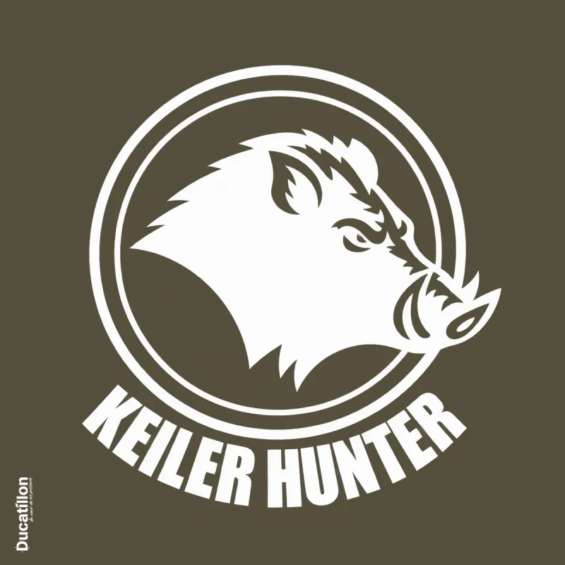 Sweat Keiler Hunter noir - Confort et robustesse 280g/m²
