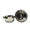 Mangeoire réglable chien avec 2 gamelles inox 19 cm