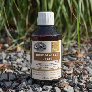 Huile de germe de blé 250ml - Boost ponte et fécondité