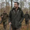 Veste Poacher Walker and Hawkes - Coton ciré vert style anglais