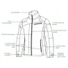 Veste Maquisard Treeland verte imperméable Ripstop