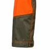 Veste imperméable orange Percussion pour chasseurs