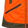 Veste imperméable orange Percussion pour chasseurs