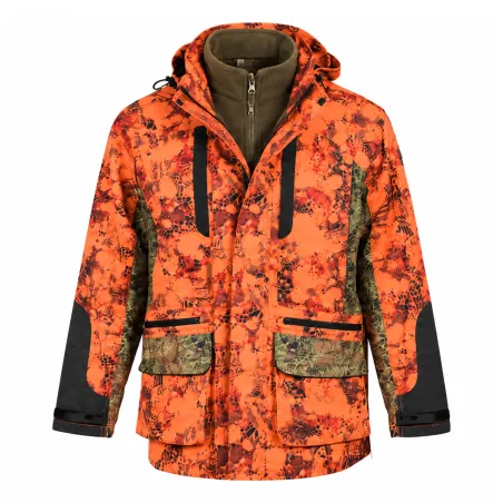 Veste 3 en 1 Prohunt Chamois Viper Blaze orange étanche