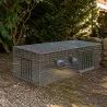 Piège à pigeons 100x40x30 cm pour capture collective