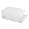 Boîte à œufs 60 places - 2 tiroirs plastique transparent 26,5x17x34 cm