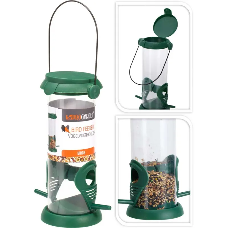 Mangeoire extérieure pour oiseaux Ø 9 x 20 cm