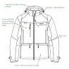 Veste de traque Kevlar Somlys Survivor 454 orange