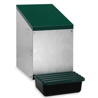 Pondoir mural galvanisé 26,7x52x48 cm fond plastique