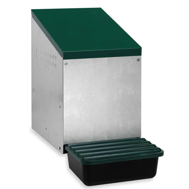 Pondoir mural galvanisé 26,7x52x48 cm fond plastique