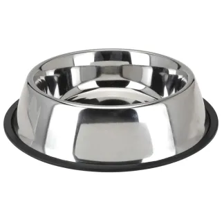 Gamelle inox chien 33,5 cm - 1,7L antidérapante et robuste
