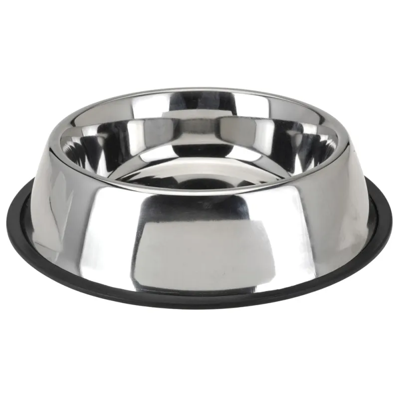 Gamelle inox chien 33,5 cm - 1,7L antidérapante et robuste