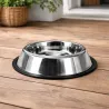 Gamelle inox chien 33,5 cm - 1,7L antidérapante et robuste