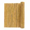 Canisse bambou fendu 3 × 1,95 m naturel | Ducatillon