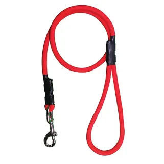 Laisse HB DOG Biothane orange 120 cm - Confort & Sécurité