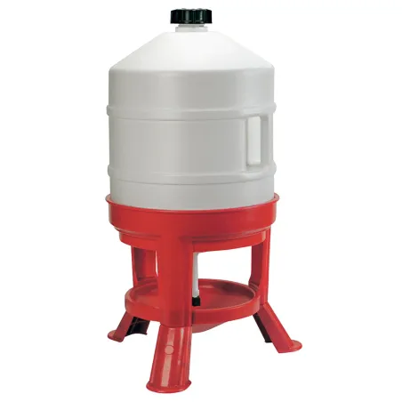 Abreuvoir 30L Novital - Fût plastique avec poignée et pieds