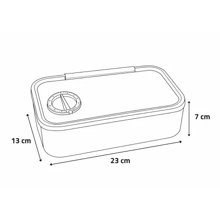 Distributeur automatique de nourriture 23x13x7 cm