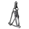 Harnais nylon gris réfléchissant 50-65 cm réglable