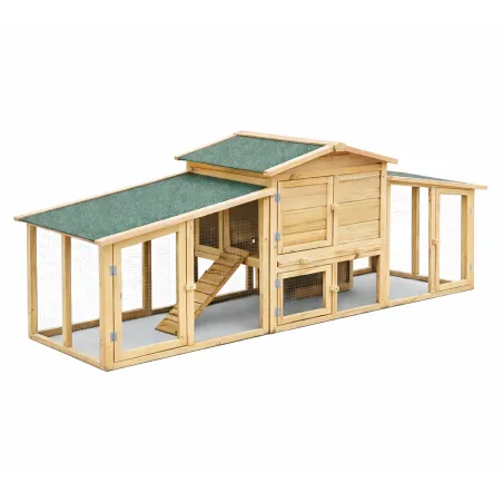 Poulailler Villa Cocotte en pin traité - 4 poules max