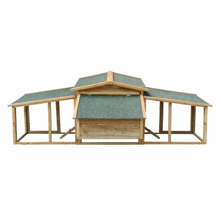 Poulailler Villa Cocotte en pin traité - 4 poules max