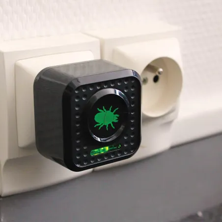 Répulsif ultrasons anti-punaises et acariens - 30m²
