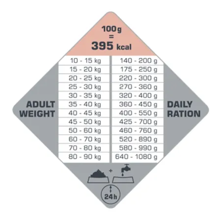 Croquettes saumon chien adulte peau sensible 12,5kg