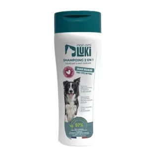 Shampoing chien 2-en-1 anti-odeurs 300ml - Vive l'élevage