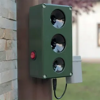 Répulsif ultrason CH300G - 3000m² contre rongeurs/renards