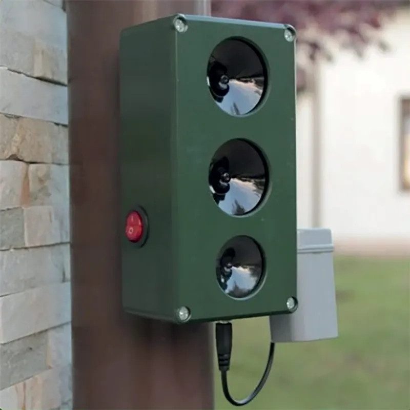 Répulsif ultrason CH300G - 3000m² contre rongeurs/renards