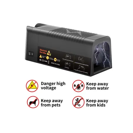 Piège électrique USB - 2500V - 30 chocs/recharge