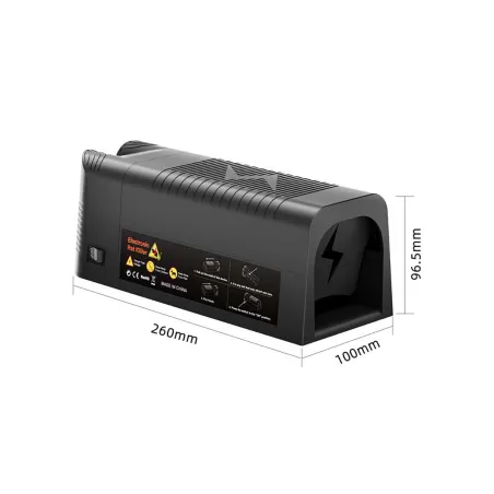 Piège électrique USB - 2500V - 30 chocs/recharge